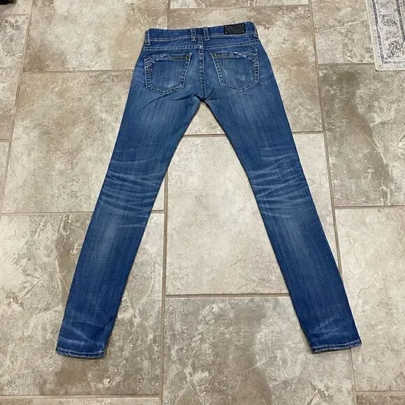 Buckle Black 24x32 Skinny Stretch Low Rise Denim Jeans Size EUC - Picture 5 of 10